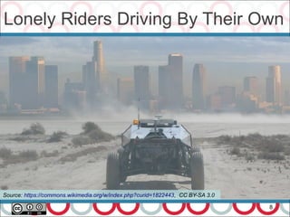 Lonely Riders Driving By Their Own
8
Source: https://commons.wikimedia.org/w/index.php?curid=1822443, CC BY-SA 3.0
 