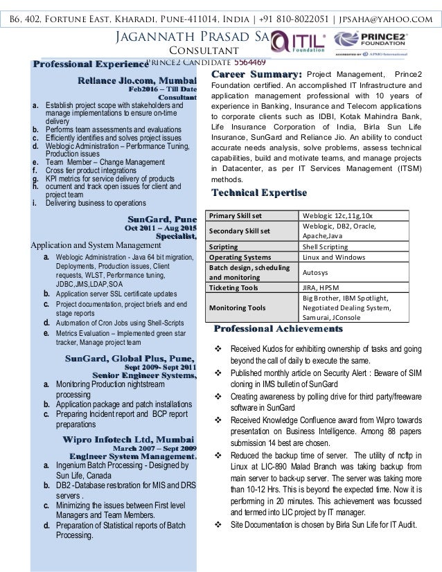 jp saha resume