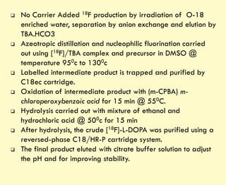PET - Production of [18F] PET tracers: Beyond [18F]FDG | PDF