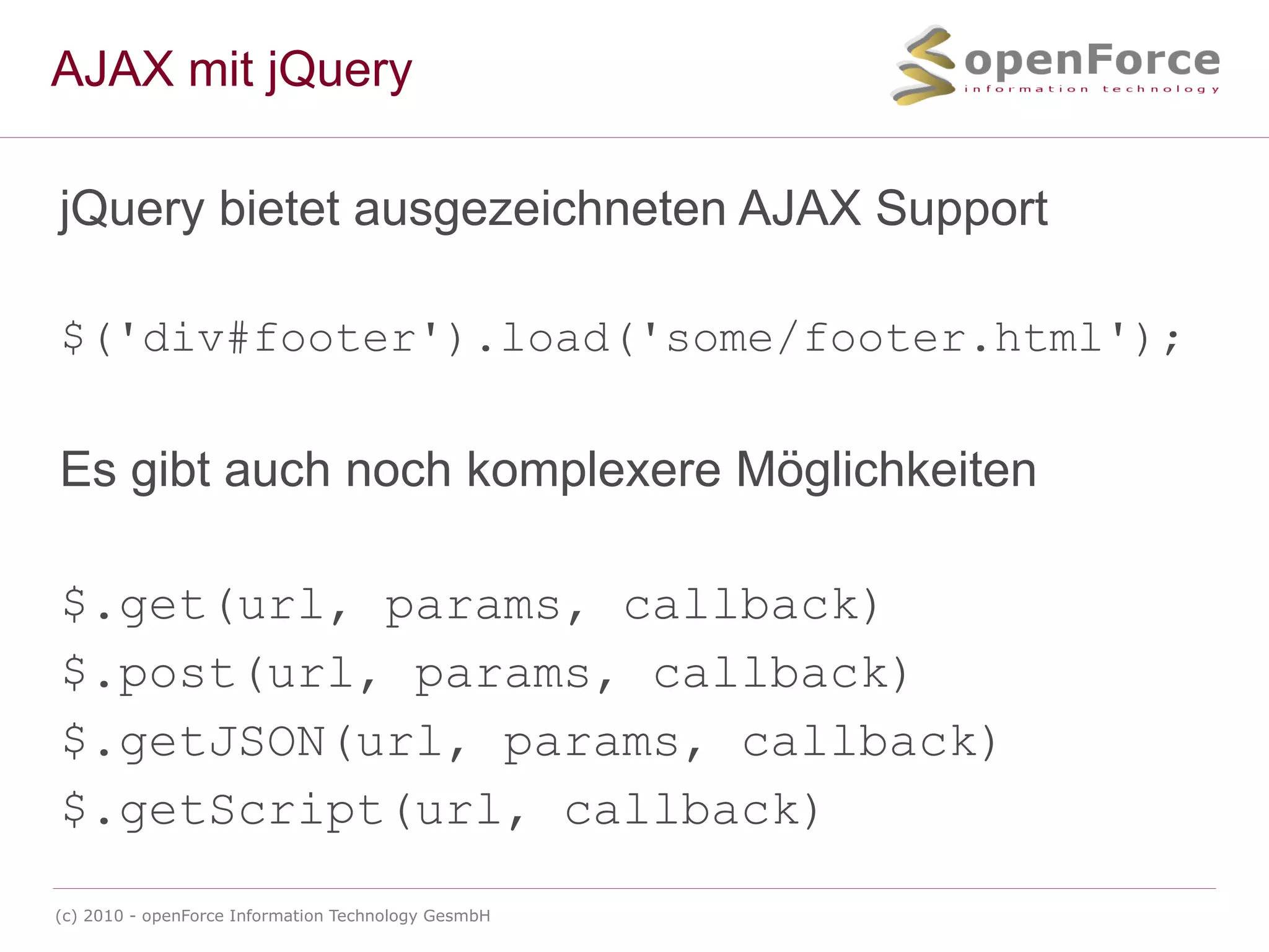 var html = $('div.footer').html(); 