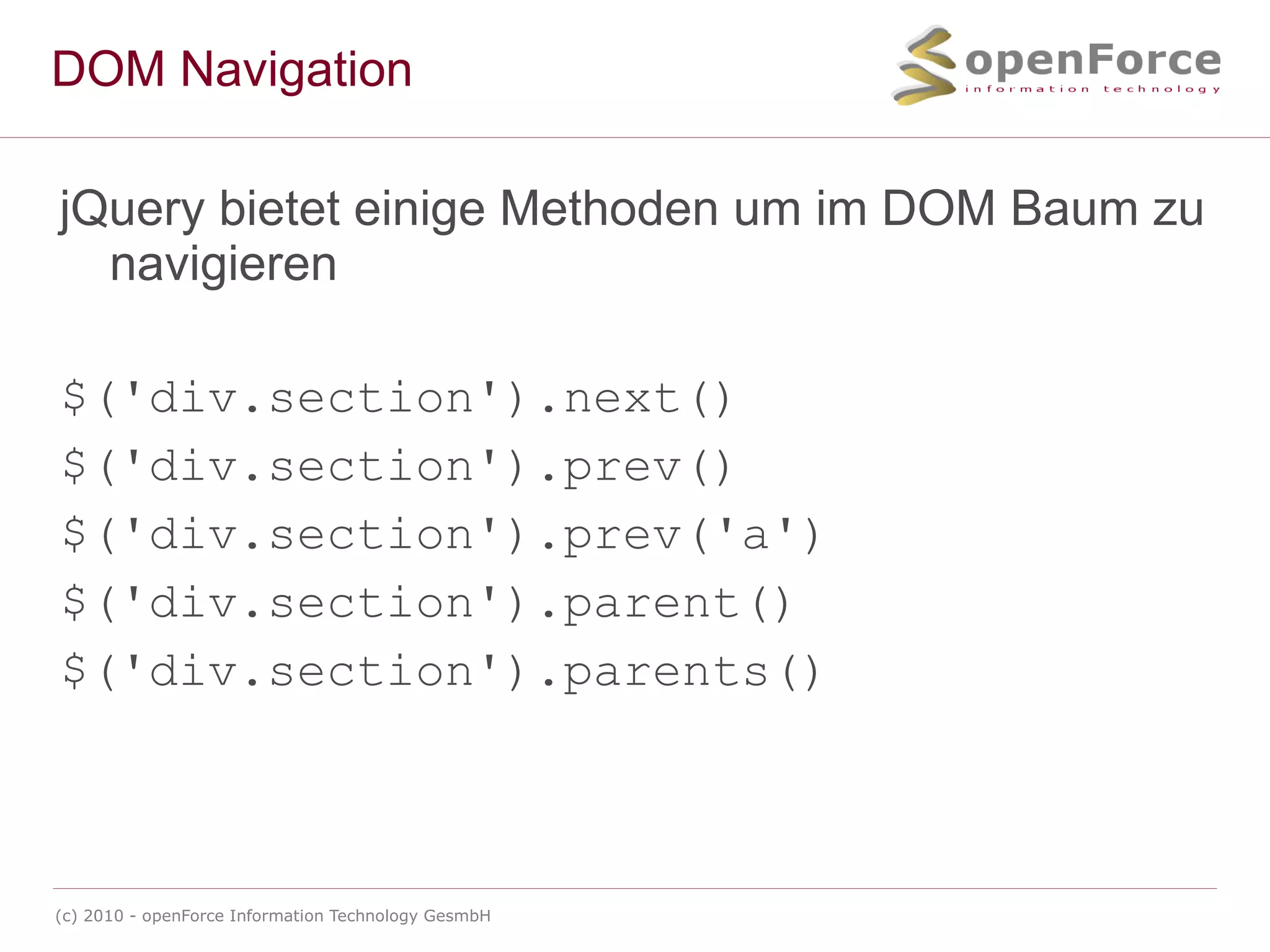 $('tr.even').css('background-color','red') 