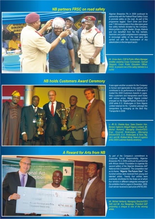 Nigerian Breweries annual report 2009