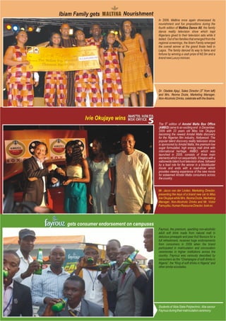 Nigerian Breweries annual report 2009