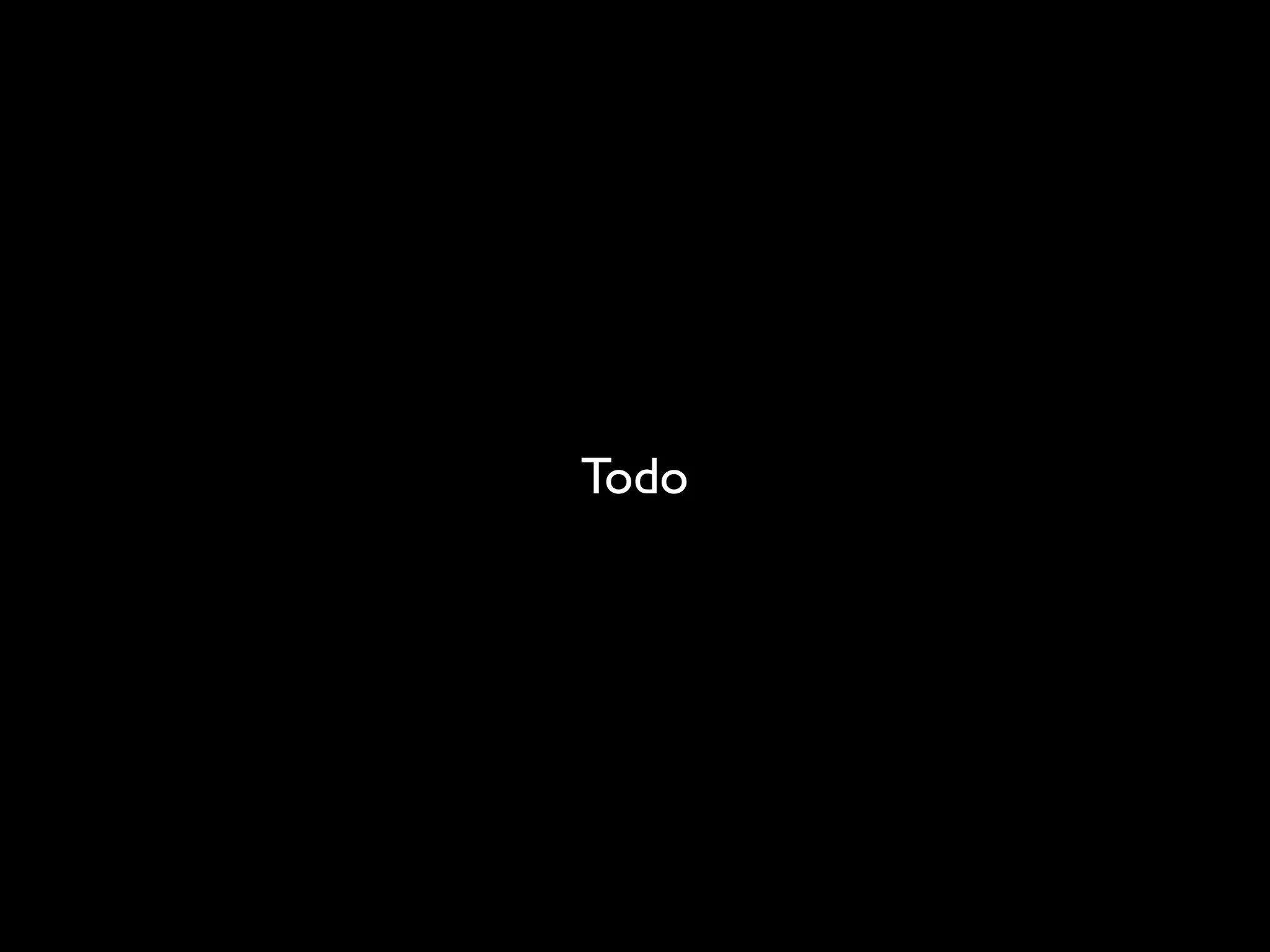 Todo 