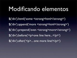 jQuery - Javascript para quem não sabe Javascript