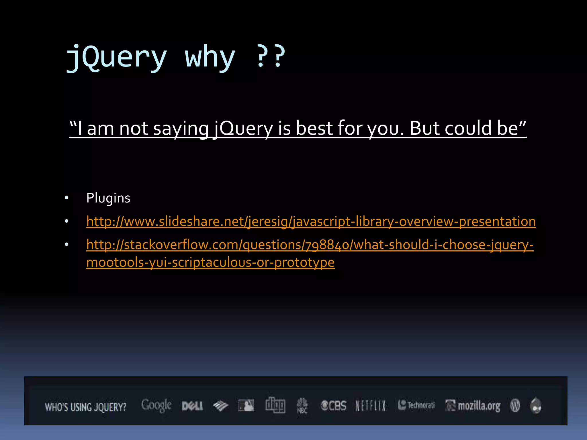 Fast and concise JavaScript Library 