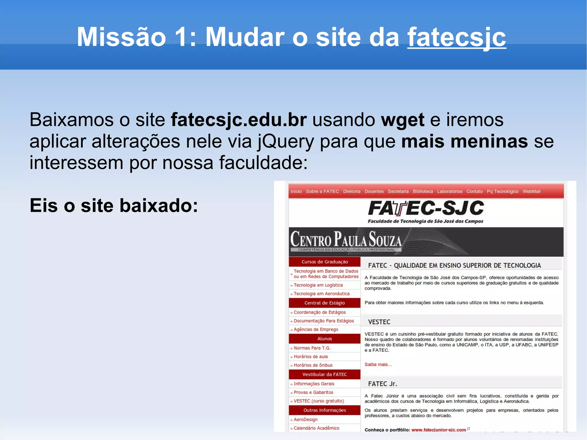 Implementação segura de recursos do  CSS1 ,  CSS2  e  CSS3 . Texto integralmente retirado de  http://pt.wikipedia.org/wiki/JQuery   