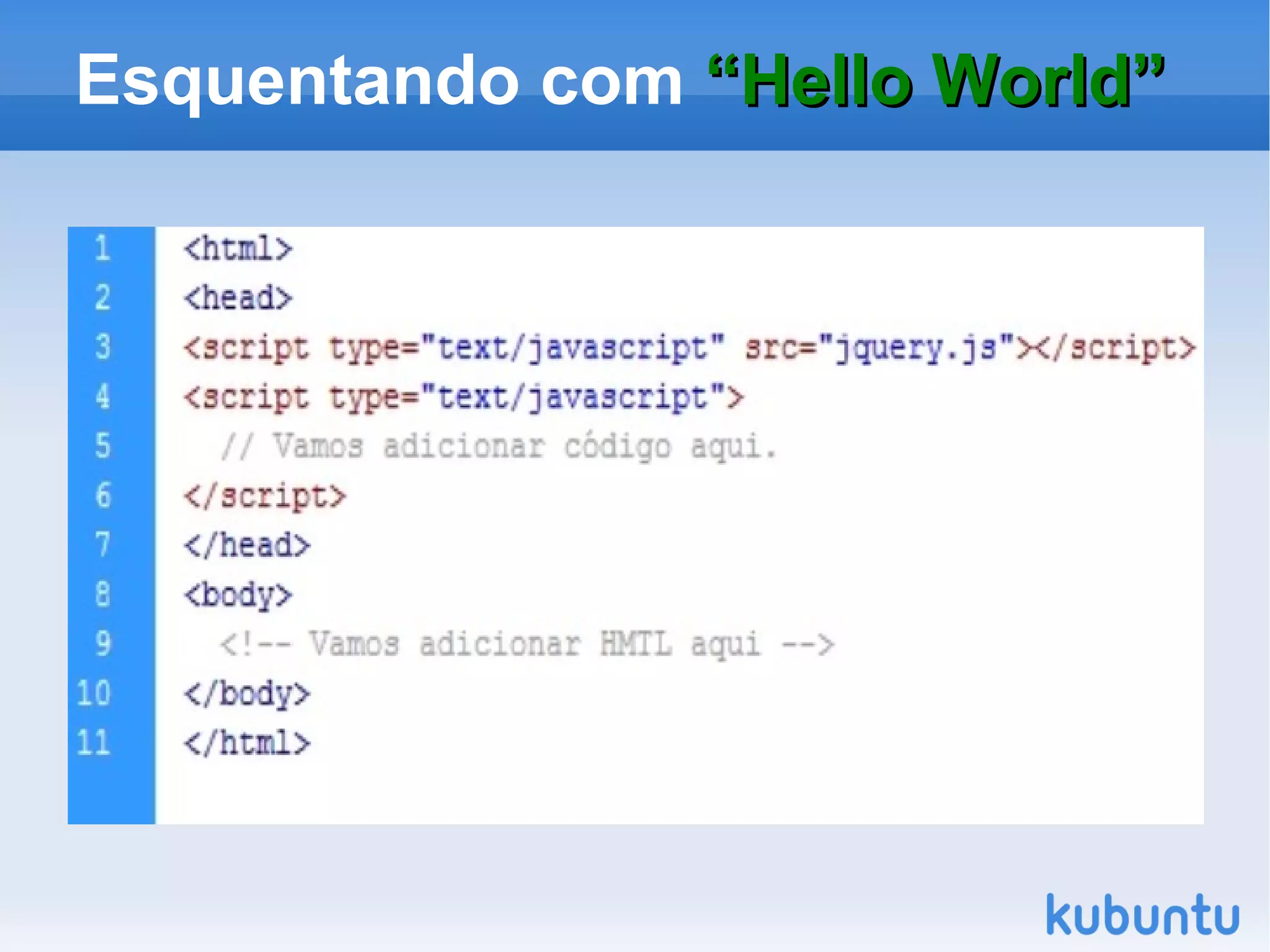 Redução de código. 
