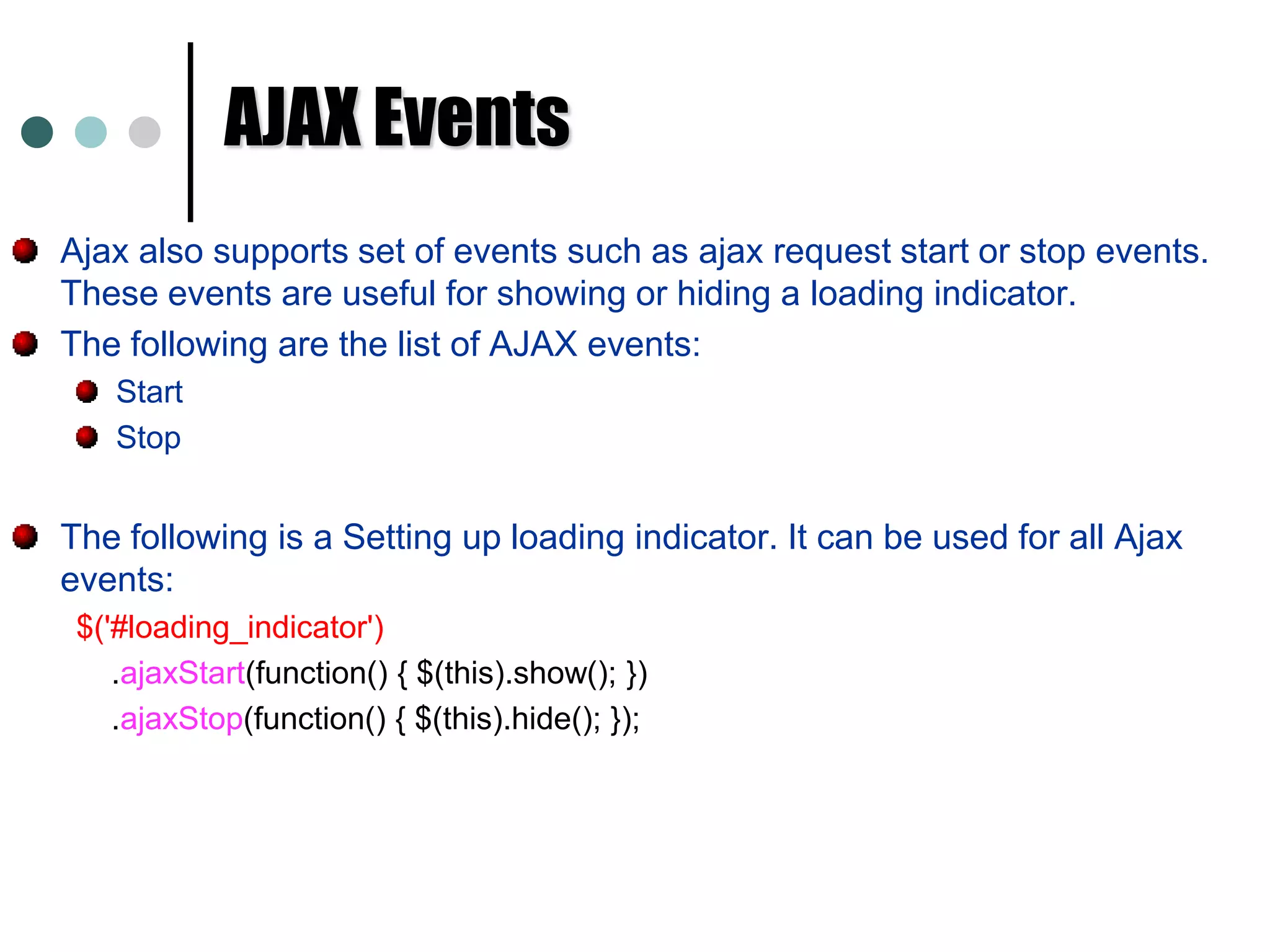 $.proxy()	    //Returns a function that will always run in the provided scope. 