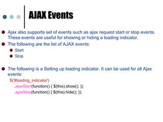 $.proxy()	    //Returns a function that will always run in the provided scope. 