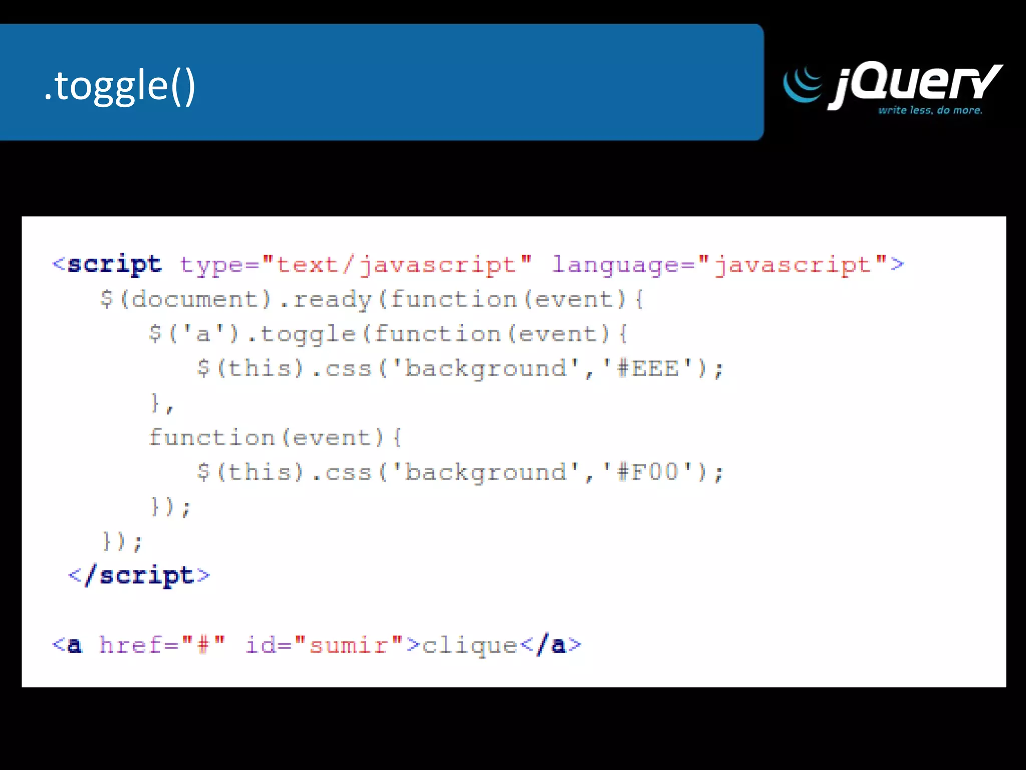 selecionado dispara um evento de clique do  