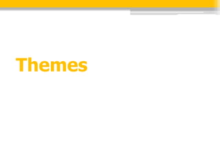 Themes
 