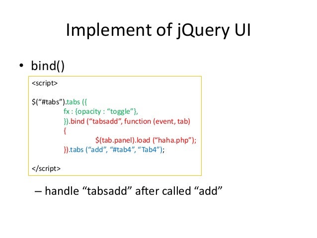 Tabs: Removed fx option. Fixes # - Tabs: Remove fx option. · jquery/jquery-ui@d3e0 · GitHub