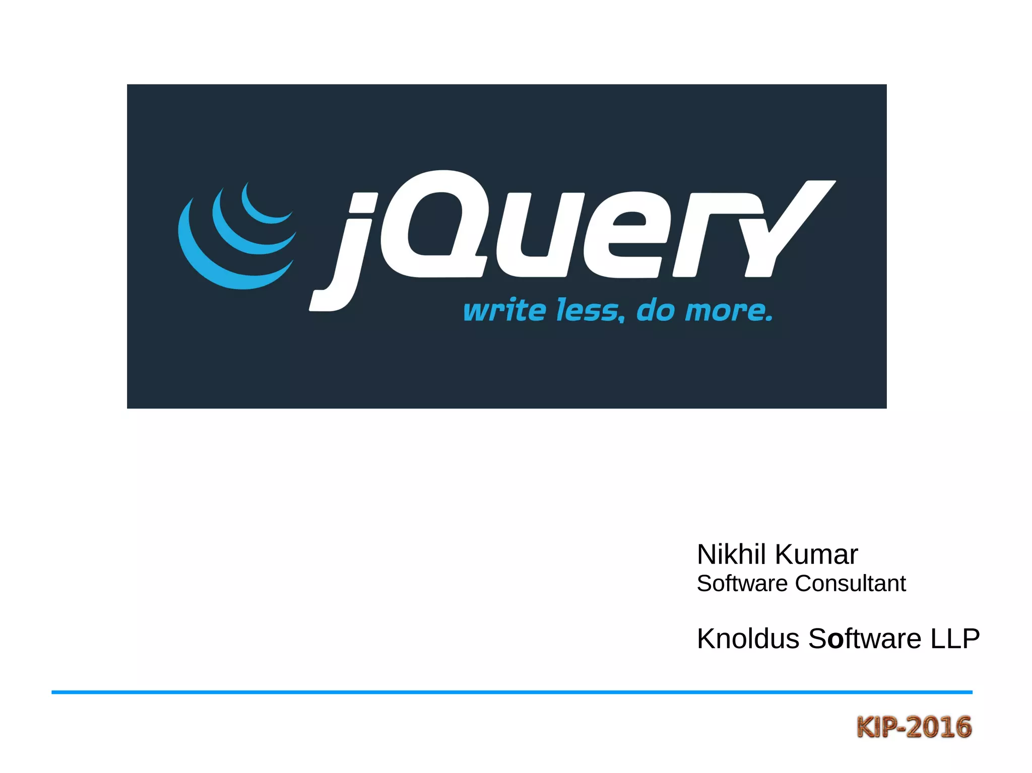 Nikhil Kumar
Software Consultant
Knoldus Software LLP
Nikhil Kumar
Software Consultant
Knoldus Software LLP
 