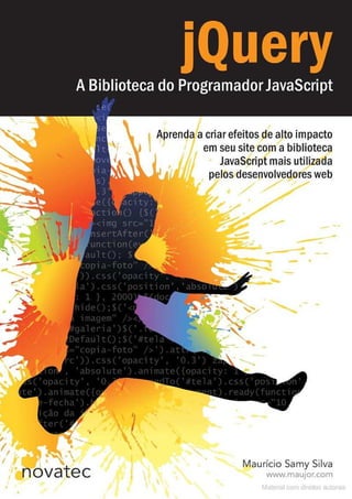 Jquery  a biblioteca do programador javascript (1)