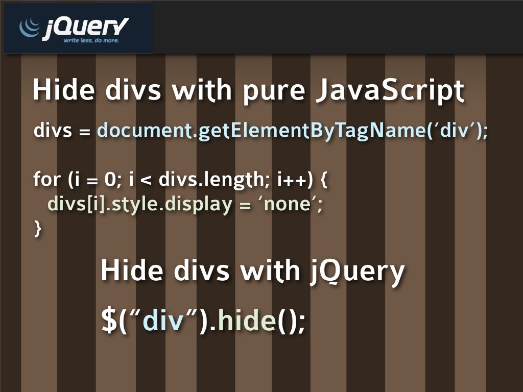 jQuery Essentials