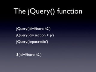 jQuery in 15 minutes | PDF
