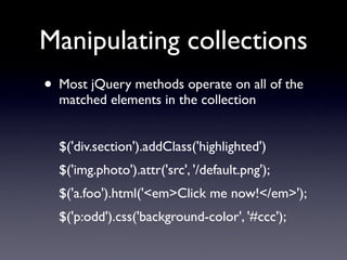 jQuery in 15 minutes | PDF