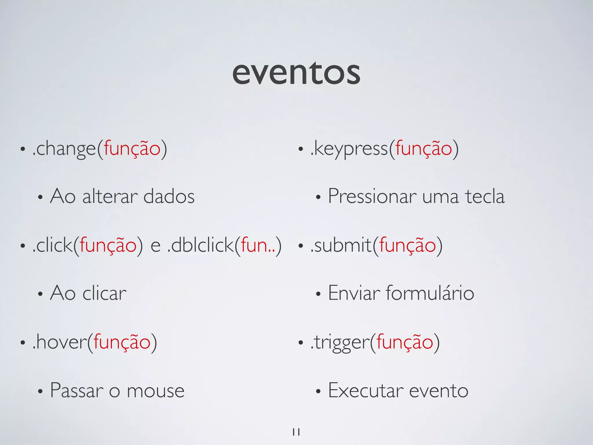 eventos




   11
 