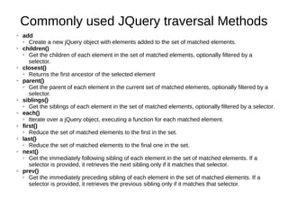 Jquery for Beginners | PPT