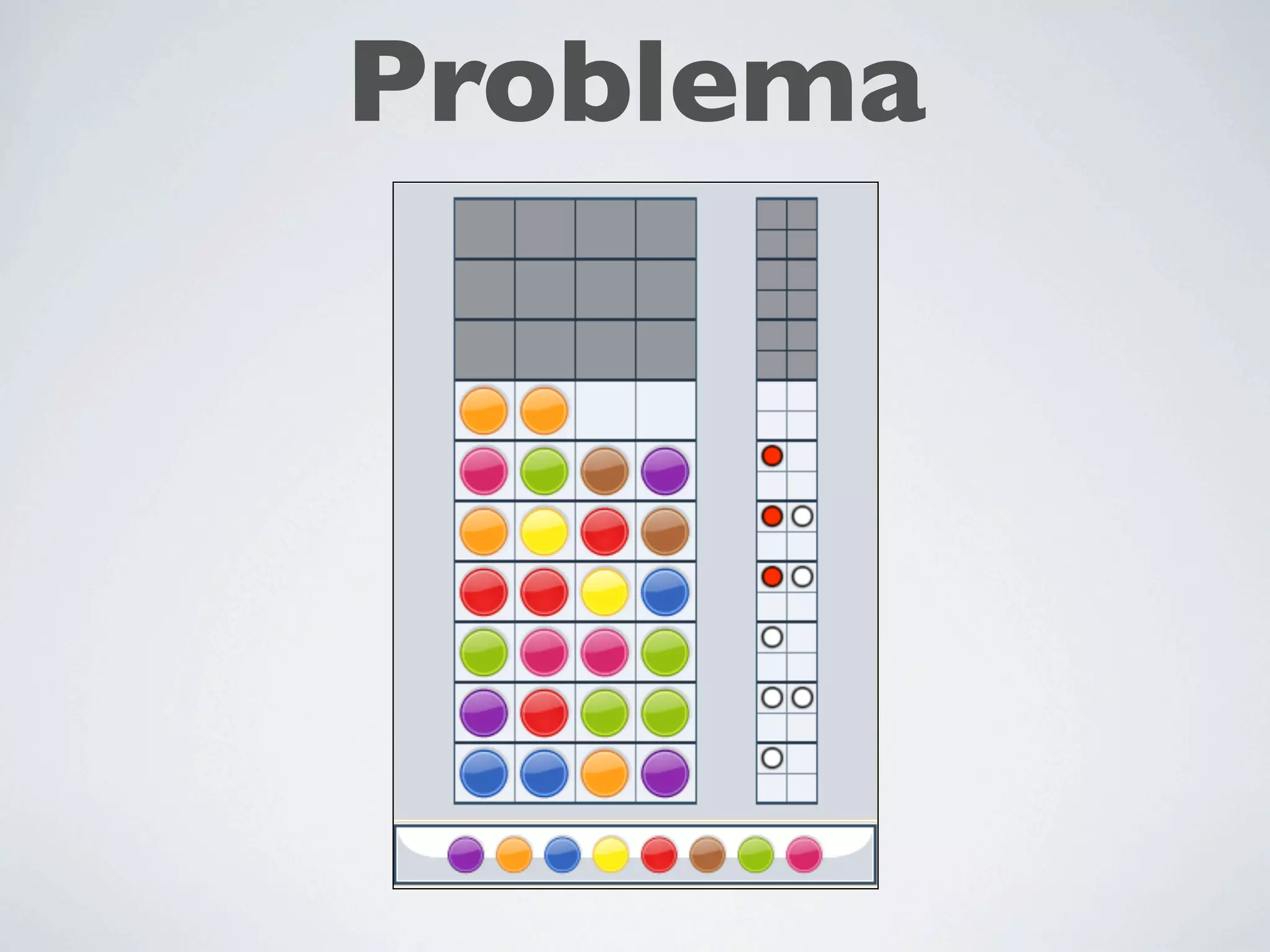Problema
 