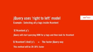 jQuery - Tips And Tricks