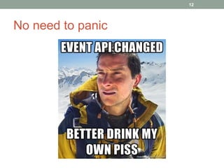 No need to panic 