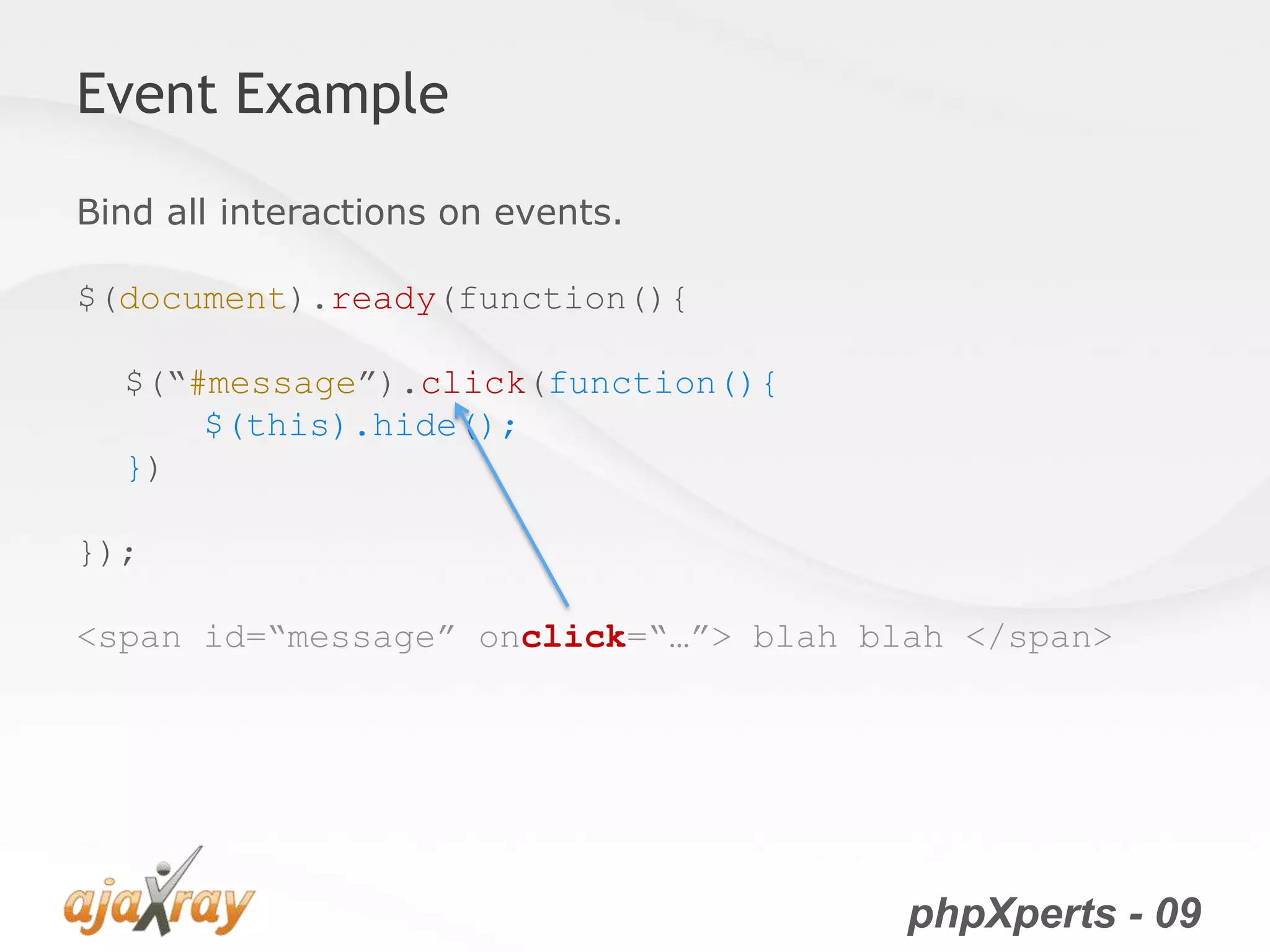 jQuery from the very beginning