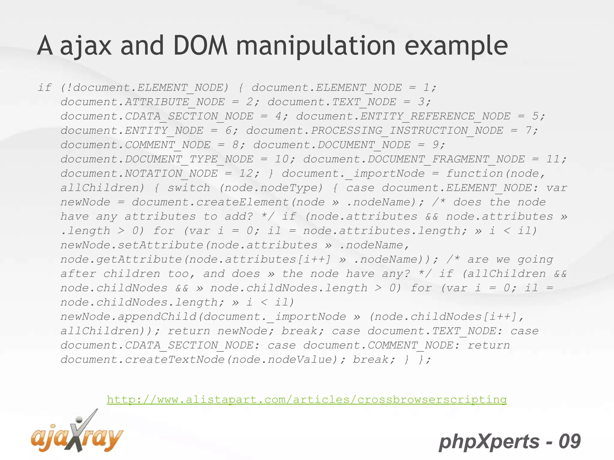 jQuery from the very beginning