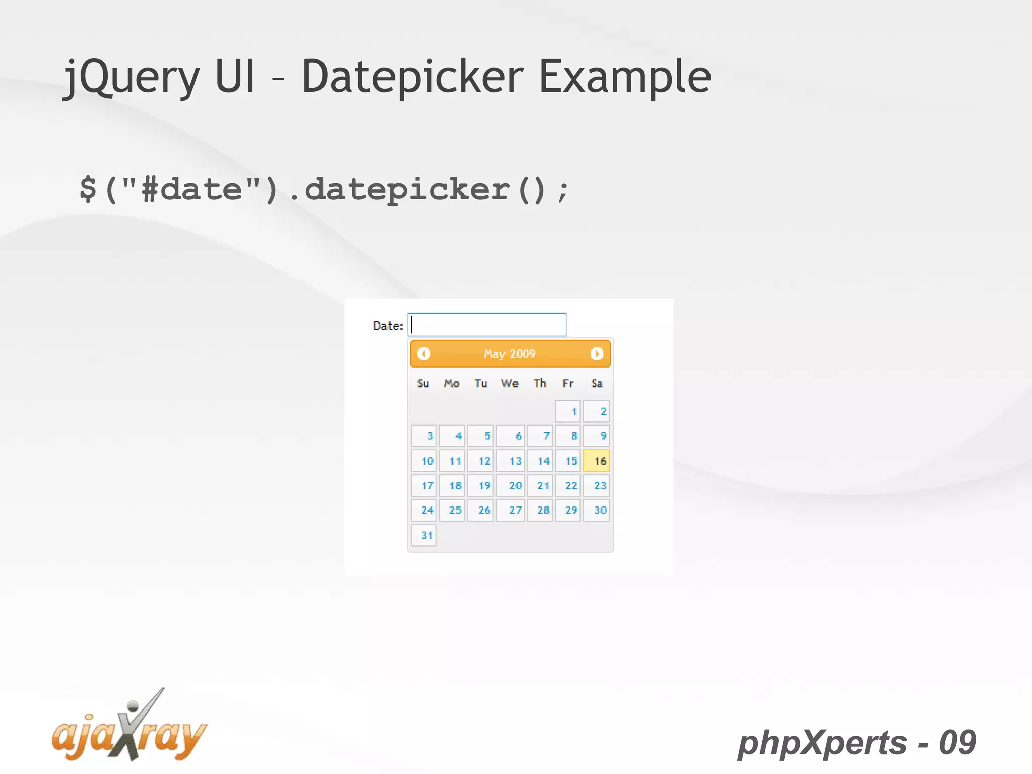 jQuery from the very beginning