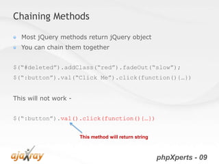 jQuery from the very beginning