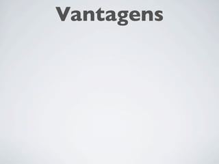 Filosoﬁa jQuery

          $(Ache Algo)
                         .Faça Algo();




Fonte: Richard Worth
 