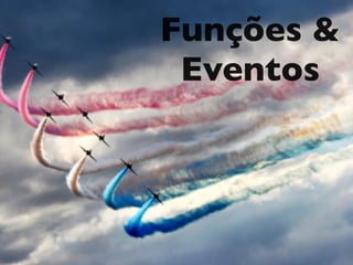 Seletores
$(“elemento”)

 $(“.classe”)

  $(“#id”)
 