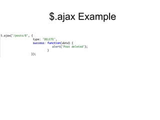 $.ajax Example 