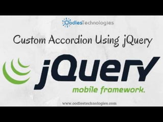 Jquery application development