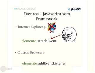 Curso jQuery Aula 3 - Eventos