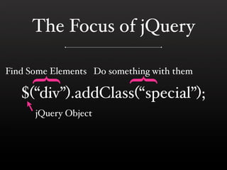jQuery (BostonPHP)
