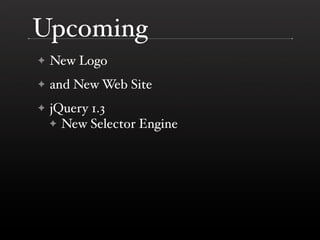 jQuery (BostonPHP)