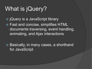 jQuery | PPT