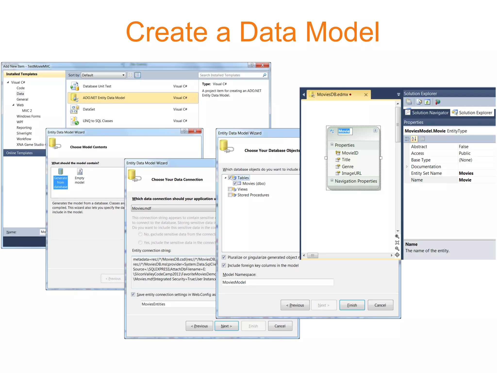 Create a Data Model
 