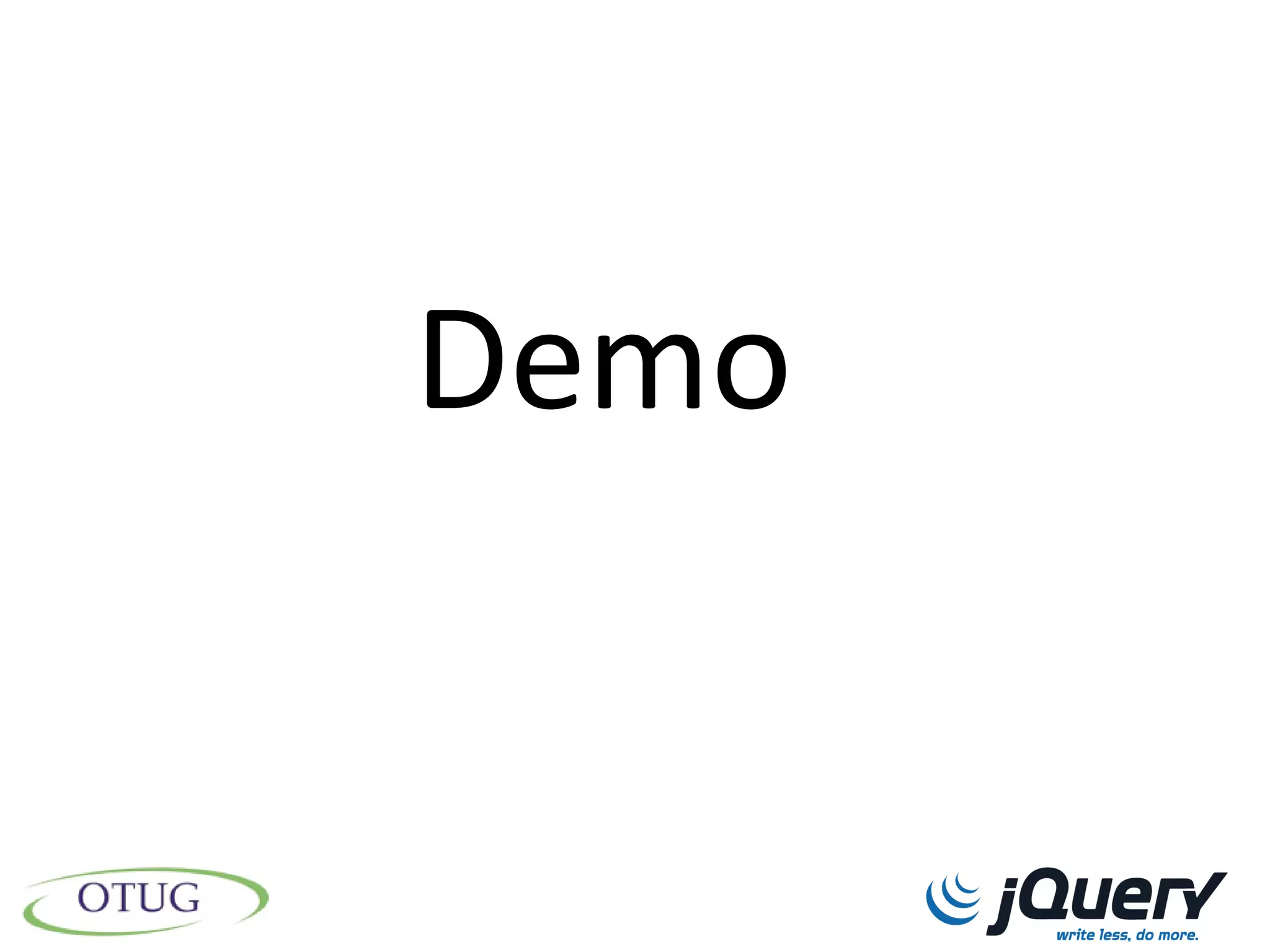 Demo
 