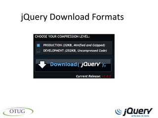 jQuery Download Formats
 