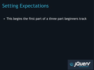 Setting Expectations ,[object Object]