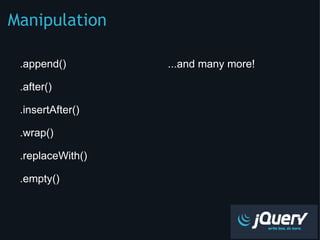 Manipulation ,[object Object],[object Object],[object Object],[object Object],[object Object],[object Object],[object Object],[object Object]