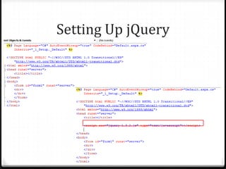 Setting Up jQuery