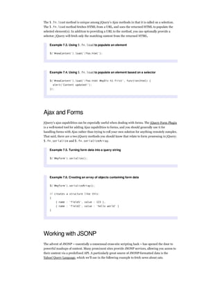 J query fundamentals | PDF