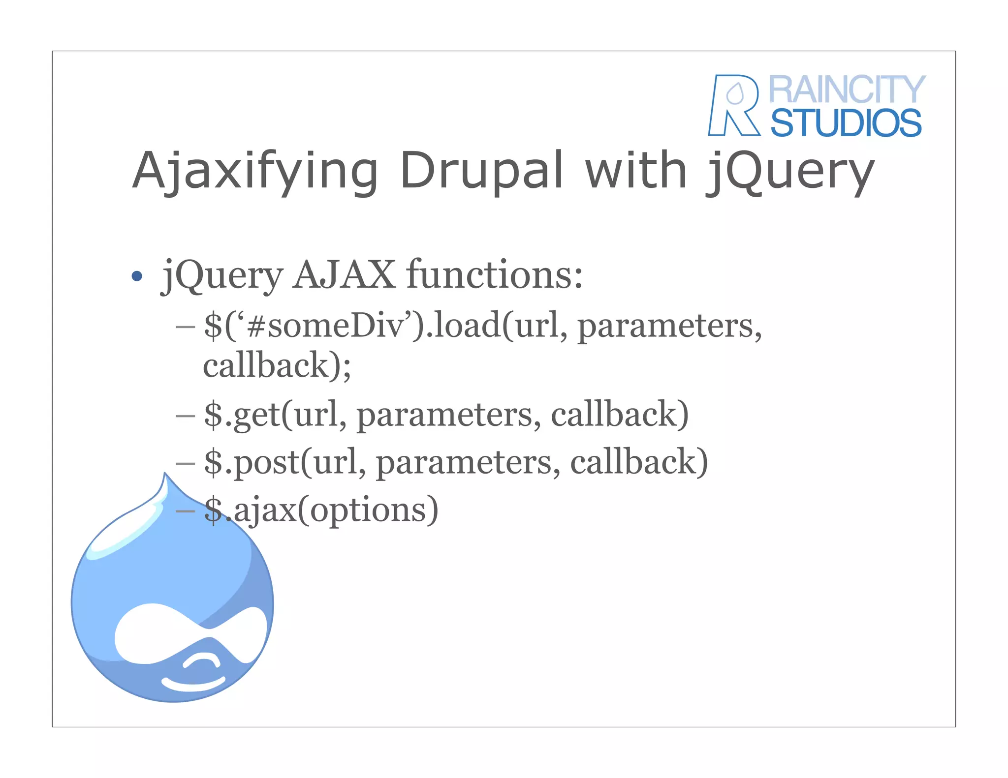 JQuery In Drupal