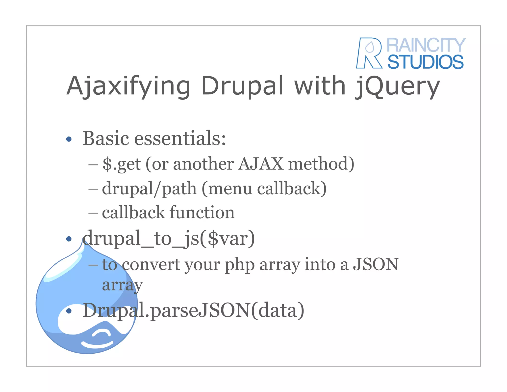 JQuery In Drupal