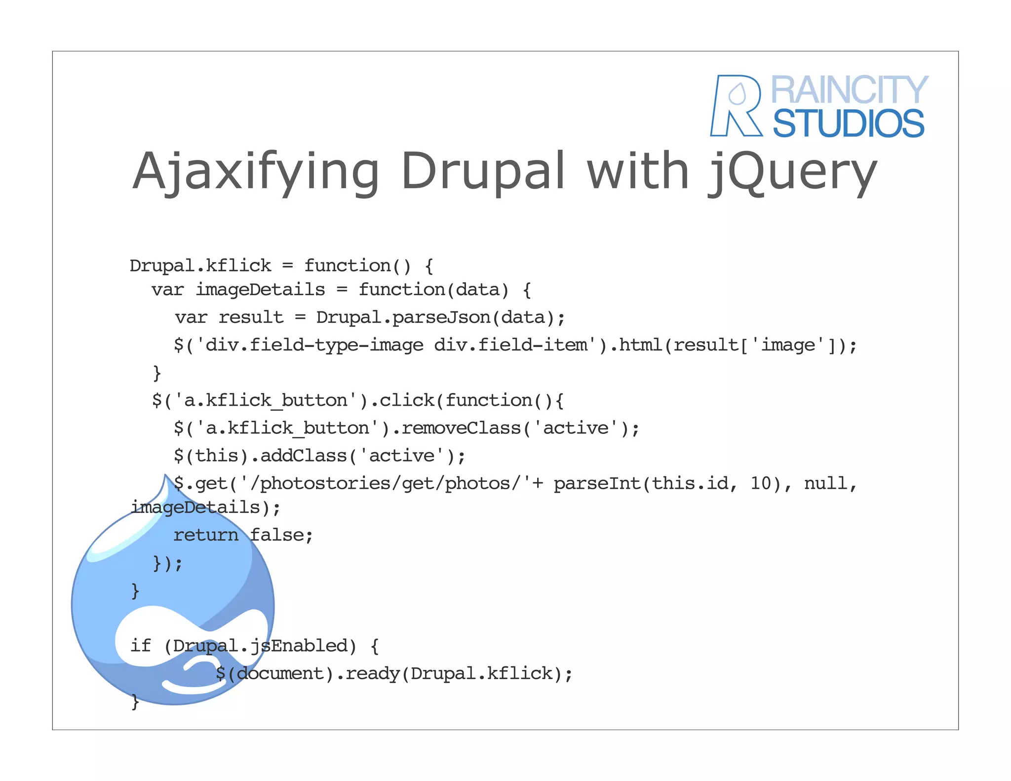 JQuery In Drupal