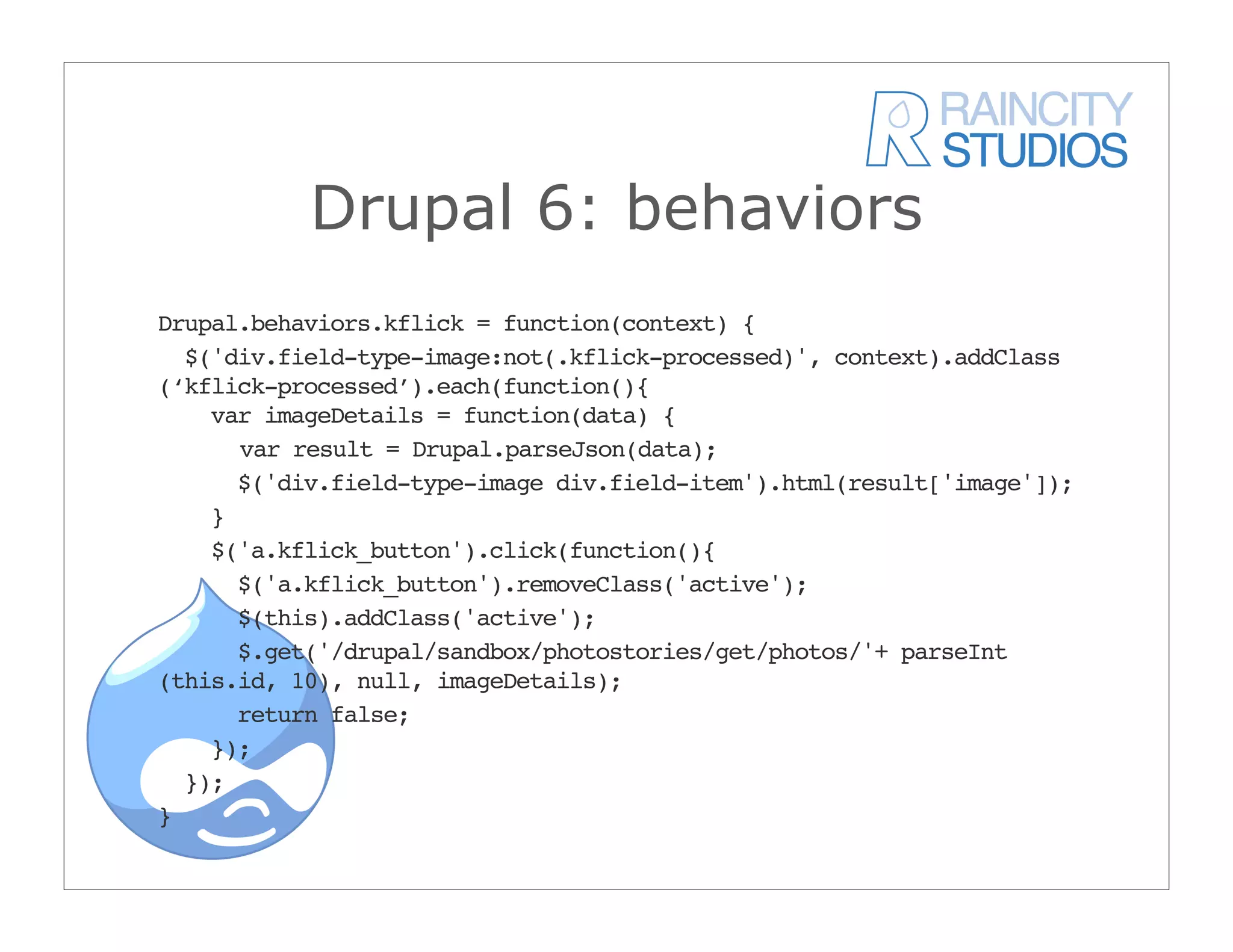 JQuery In Drupal